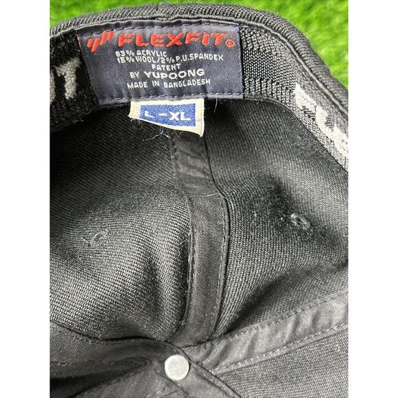 Monster Energy Hat Black Custom Artwork Pink Signed Adult L/XL Acrylic 1 Of 1 - Picture 5 of 6